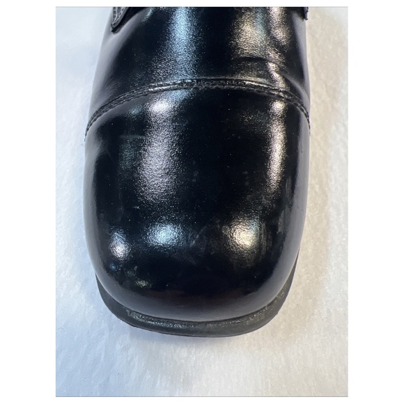 Florsheim Boy's Lace Up Dress Shoes Size 3.5 Youth Some Scuffs Cap Toe Oxford - Picture 9 of 16